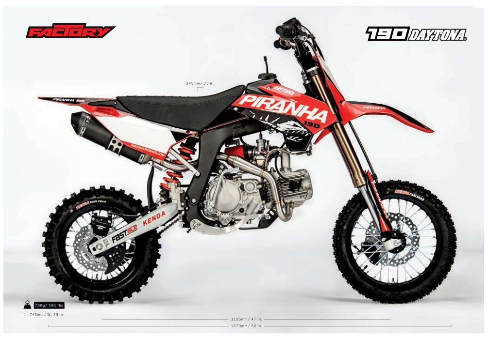 2023 Piranha Daytona 190-4V DE - Howling Moto