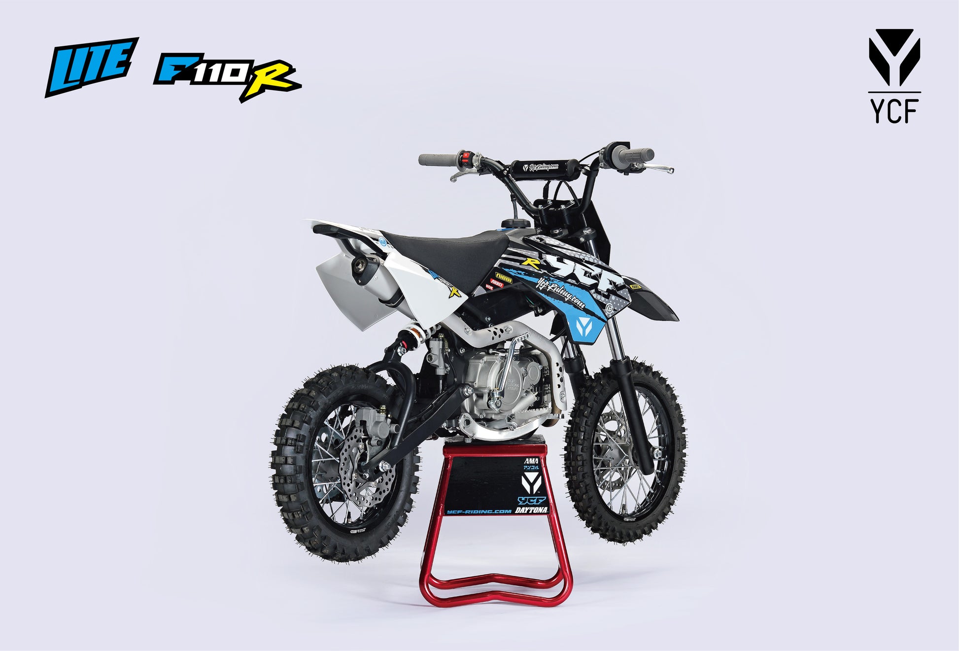 2023 YCF Lite Start 110 Race W/Clutch & Kickstart - Howling Moto