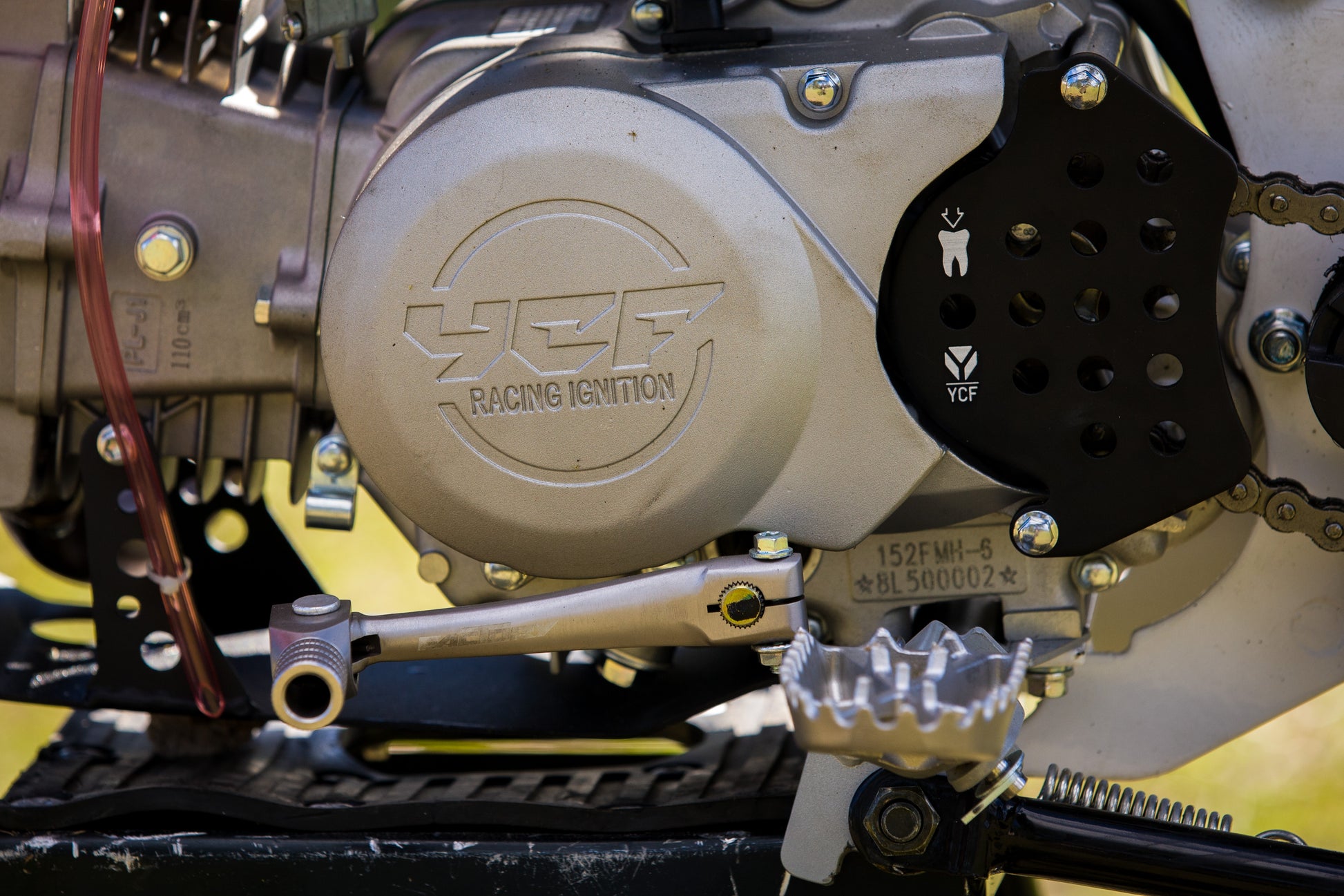2023 YCF Lite Start 110 Race W/Clutch & Kickstart - Howling Moto