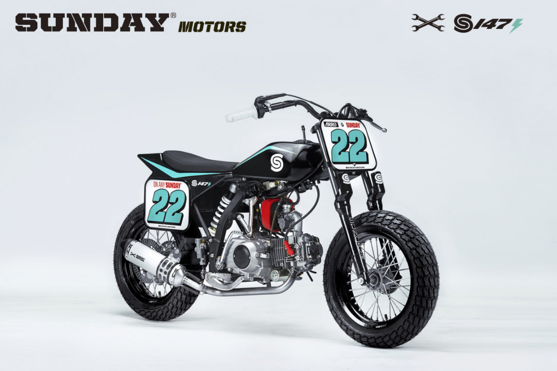 2022 SUNDAY S-147E FLAT TRACKER - Howling Moto