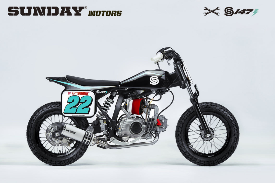 2022 SUNDAY S-147E FLAT TRACKER - Howling Moto