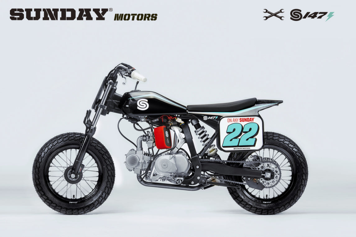 2022 SUNDAY S-147E FLAT TRACKER - Howling Moto