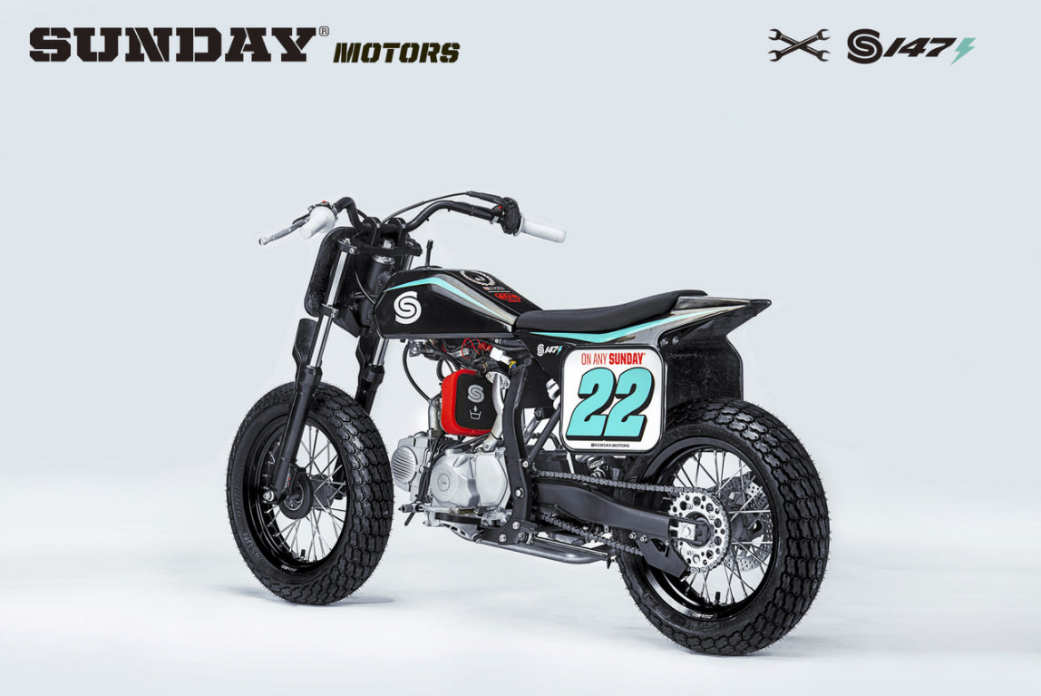 2022 SUNDAY S-147E FLAT TRACKER - Howling Moto