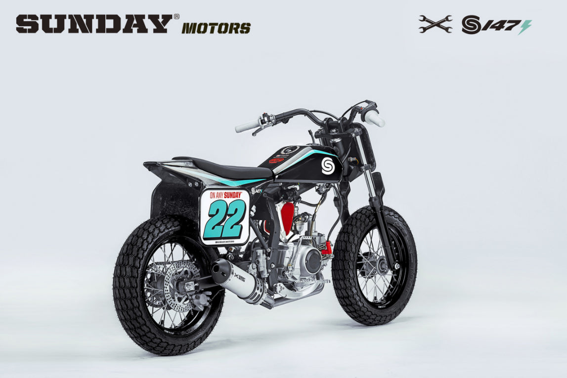 2022 SUNDAY S-147E FLAT TRACKER - Howling Moto