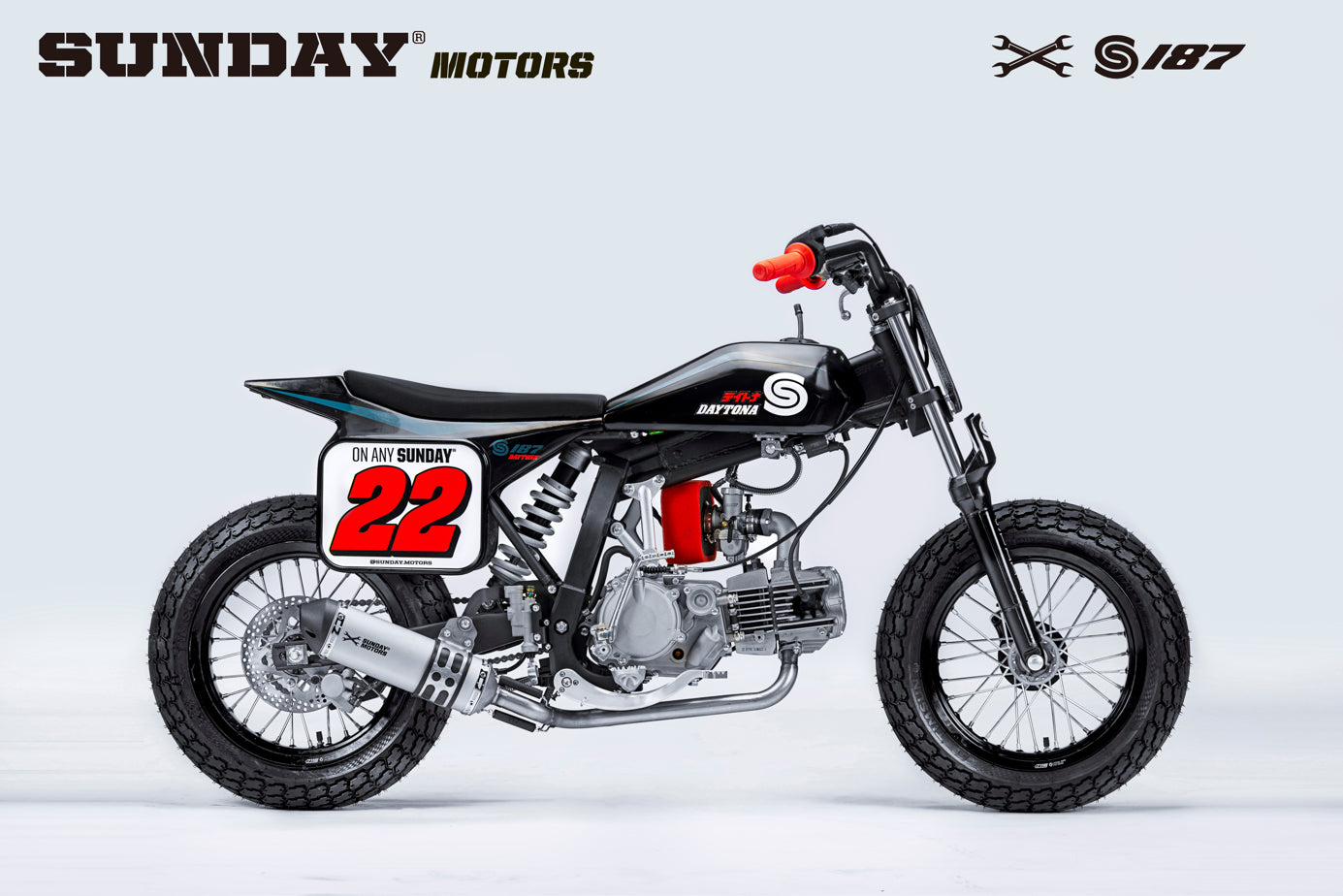2022 SUNDAY S-187 FLAT TRACKER - Howling Moto