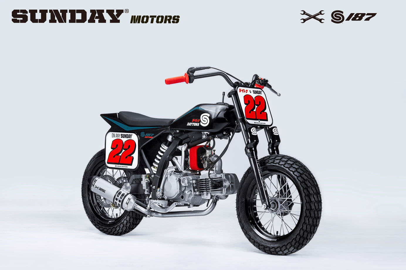 2022 SUNDAY S-187 FLAT TRACKER - Howling Moto