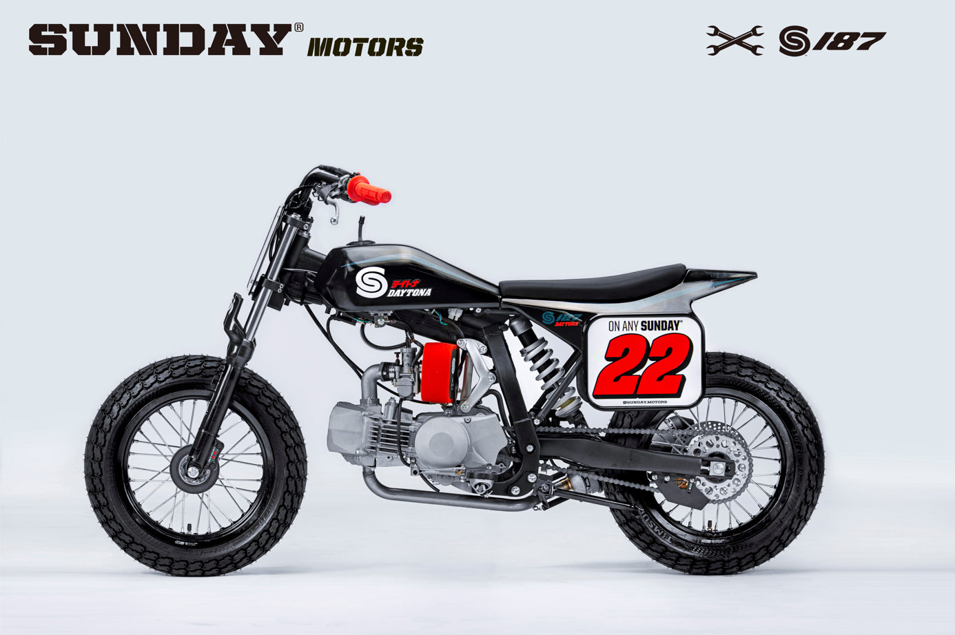 2022 SUNDAY S-187 FLAT TRACKER - Howling Moto