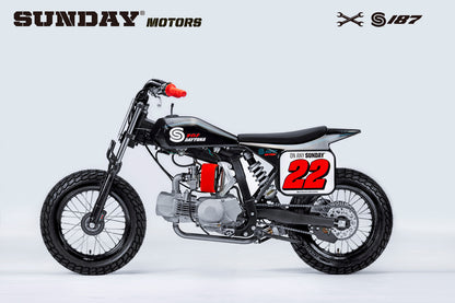 2022 SUNDAY S-187 FLAT TRACKER - Howling Moto