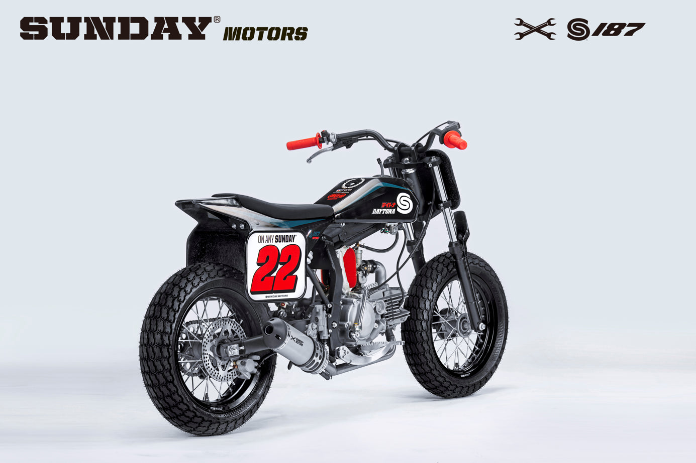 2022 SUNDAY S-187 FLAT TRACKER - Howling Moto