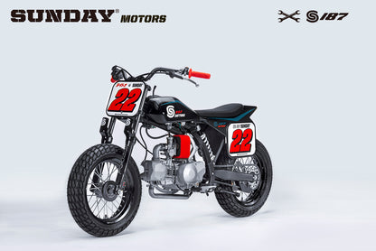2022 SUNDAY S-187 FLAT TRACKER - Howling Moto