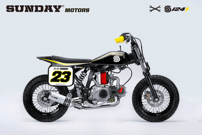 2023 SUNDAY S-124E FLAT TRACKER - Howling Moto