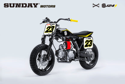 2023 SUNDAY S-124E FLAT TRACKER - Howling Moto