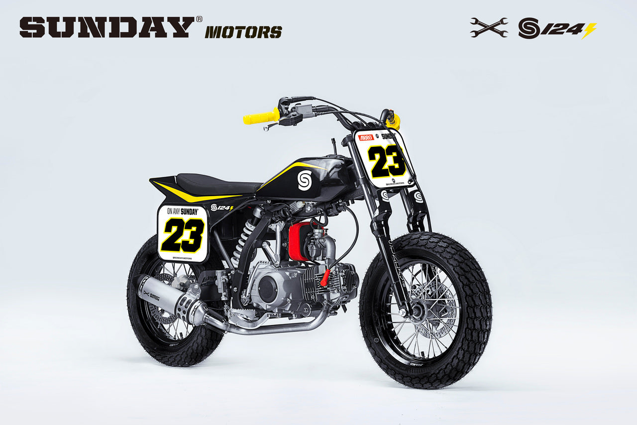 2023 SUNDAY S-124E FLAT TRACKER - Howling Moto