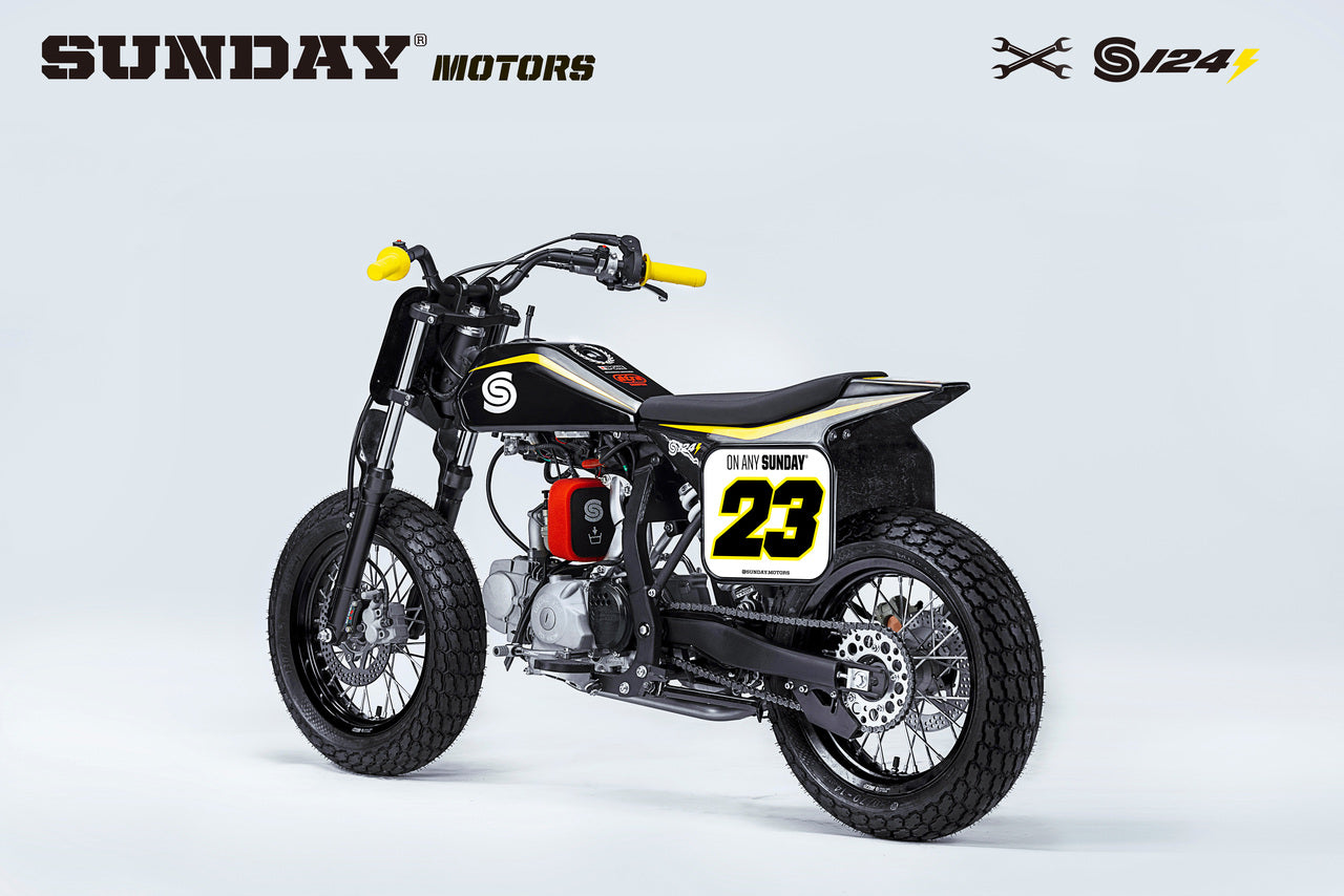 2023 SUNDAY S-124E FLAT TRACKER - Howling Moto