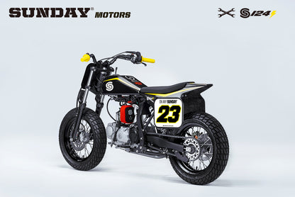 2023 SUNDAY S-124E FLAT TRACKER - Howling Moto