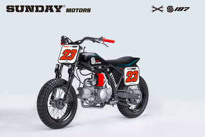 2023 SUNDAY S-187 FLAT TRACKER - Howling Moto