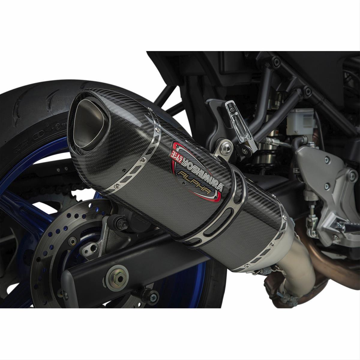 Exhaust Signature R 77 Slip On Ss Cf Cf - Howling Moto