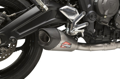 YOSHIMURA AT2 RACE EXHAUST SYSTEM TRIUMPH TRIDENT 660 - Howling Moto