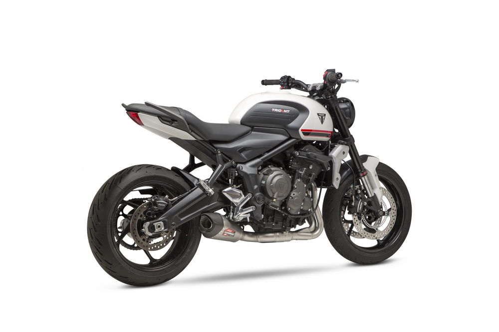 YOSHIMURA AT2 RACE EXHAUST SYSTEM TRIUMPH TRIDENT 660 - Howling Moto