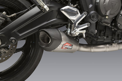 YOSHIMURA AT2 RACE EXHAUST SYSTEM TRIUMPH TRIDENT 660 - Howling Moto