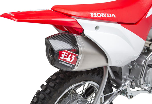 YOSHIMURA RS-9T HEADER/CANISTER/END CAP EXHAUST SYSTEM SS-AL-CF For CRF110 - Howling Moto