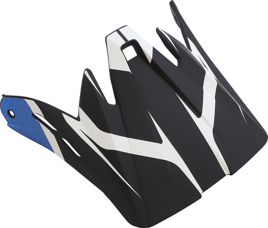 Z1R Child Rise Visor Kit in Flame Blue for helmets, featuring vibrant flame blue color and compatible with Z1R helmets.