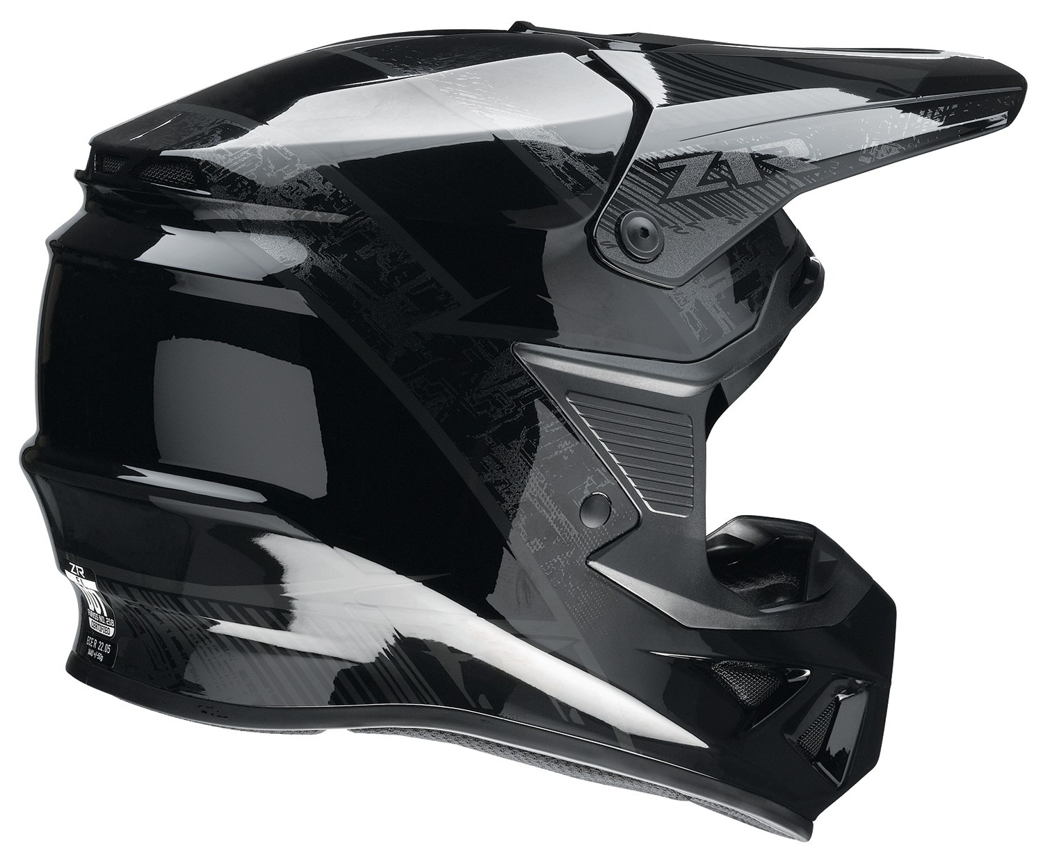Z1R, Z1R F.I. Helmet Fractal MIPS® Stealth Small - Lightweight Impact Protection with Enhanced Ventilation and Secure Fit