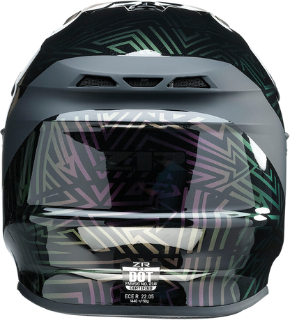 Z1R Lumen MIPS® Iridescent helmet in XL size with sleek design, featuring reflective iridescent finish and safety features.