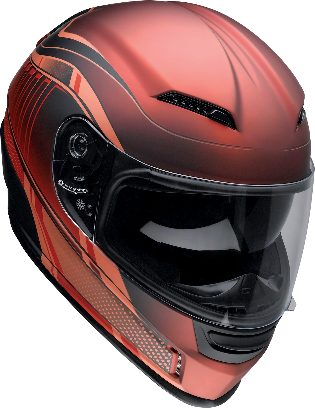 Z1R Jackal Helmet in Dark Matter Red, 2XL, with injection-molded polycarbonate shell and advanced ventilation features.