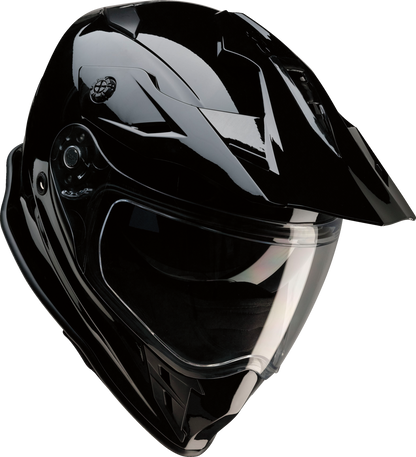 Z1R, Z1R Range 2.0 Helmet - Solid Black, Small - Lightweight Dual-Density EPS Liner and Versatile Design