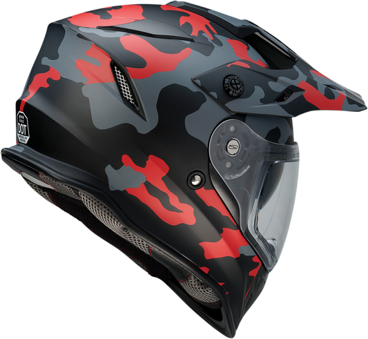 Z1R, Z1R Range Helmet - Camo Red, Model 0140-0095, Medium Size