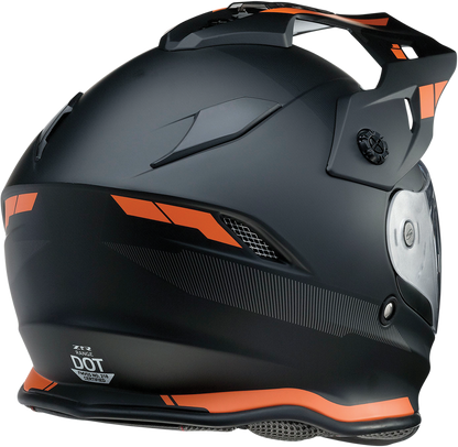 Z1R, Z1R Range Helmet - Uptake Black/Orange, Medium (Part No. 0140-0116)