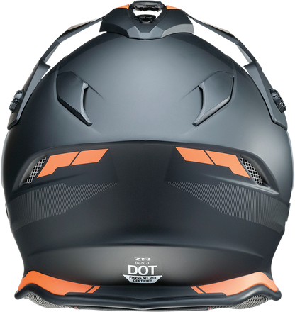 Z1R, Z1R Range Helmet - Uptake Black/Orange, Medium (Part No. 0140-0116)
