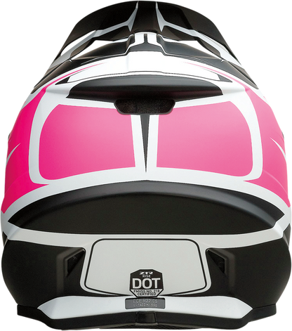 Z1R, Z1R Rise Helmet Flame Pink 3XL with Enhanced Ventilation and Removable Liner
