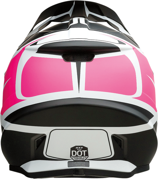 Z1R, Z1R Rise Helmet Flame Pink 3XL with Enhanced Ventilation and Removable Liner