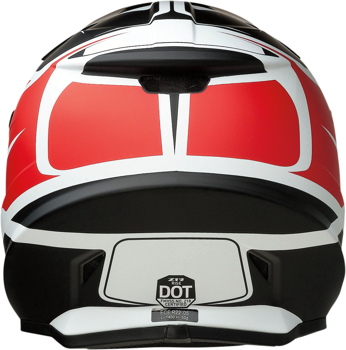 Z1R, Z1R Rise Helmet Flame Red 2XL with Enhanced Ventilation and Removable Liner