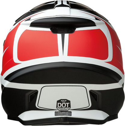Z1R, Z1R Rise Helmet Flame Red 2XL with Enhanced Ventilation and Removable Liner