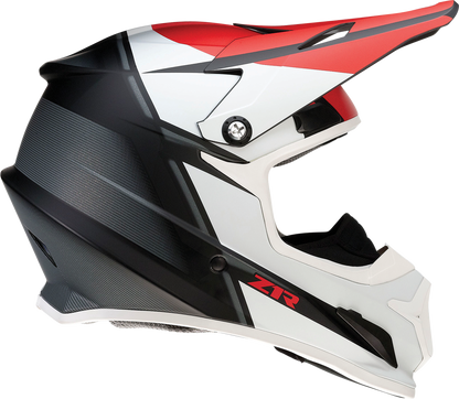 Z1R, Z1R Rise Snow Helmet - Cambio Red/Black/White Medium (Part No. 0120-0722)
