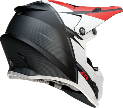 Z1R, Z1R Rise Snow Helmet - Cambio Red/Black/White Medium (Part No. 0120-0722)