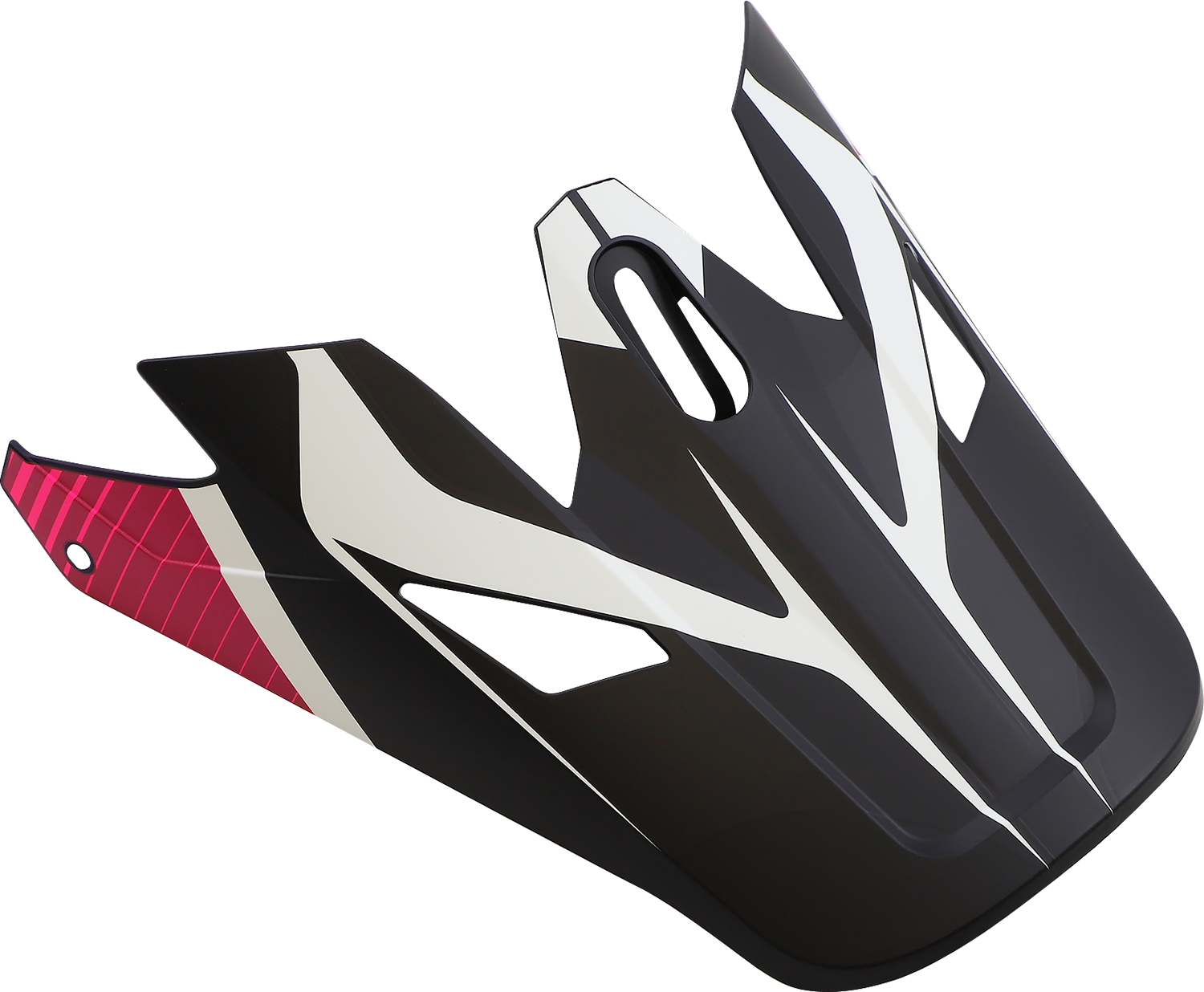 Z1R Rise Visor Kit in Flame Pink for Z1R Rise helmets, showing the vibrant flame pink visor with mounting hardware.