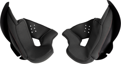 Z1R Solaris 2.0 cheek pads XS replacement set, gray foam padding for motorcycle helmet, brand Z1R, part 0134-3492