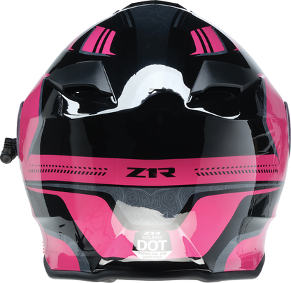 Z1R, Z1R Solaris 2.0 Helmet First Tracks Electric Dual Pane Shield Large Black/Pink - Part 0120-0846