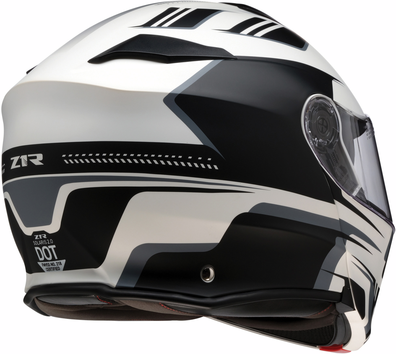 Z1R, Z1R Solaris 2.0 Modular Helmet - Slater - White