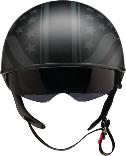 Z1R Vagrant Helmet Jugger in black, 2XL size, showing the full front view of the Z1R motorcycle helmet.