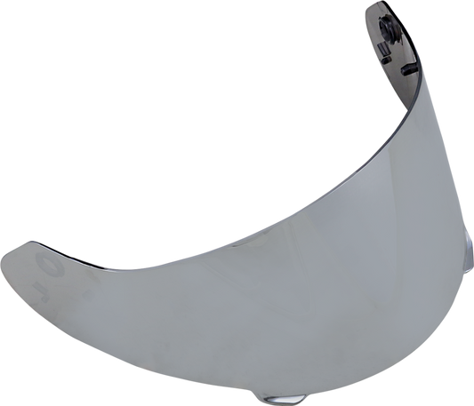 Z1R Warrant Mirror Shield with Part Number 0130-0918, motorcycle helmet accessory, clear visor with reflective mirror finish