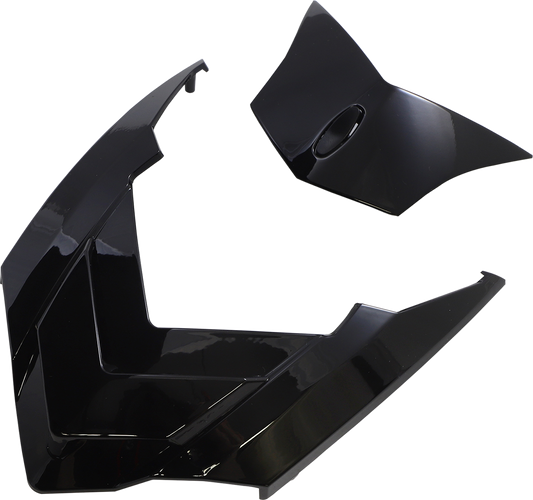 Black Z1R Warrant Top Vent for Z1R helmets, part number 0133-1313, showing the vent component with mounting details.
