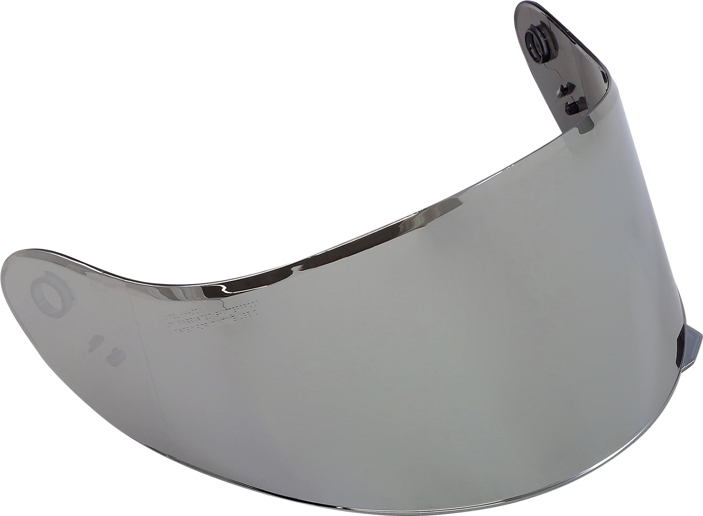 Z1R Youth Warrant Mirror Shield, motorcycle helmet accessory, clear visor with reflective mirror finish and secure mounting features.