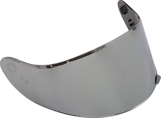 Z1R Youth Warrant Mirror Shield, motorcycle helmet accessory, clear visor with reflective mirror finish and secure mounting features.
