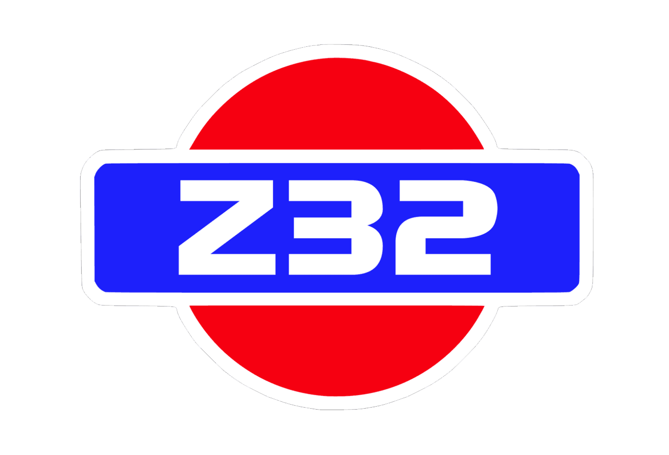 ZSPEC Vinyl (Printed) decal - 4-inch wide x 3-inch tall - Nissan Z32 300zx Style - Howling Moto