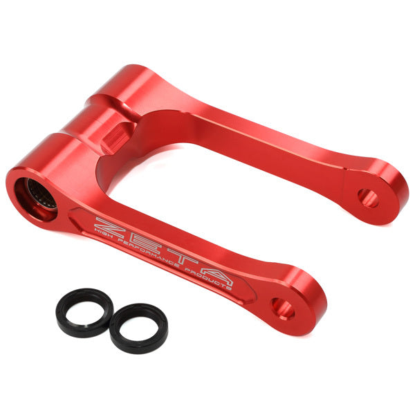 ZETA, ZETA Lowering Link Hon Red for KTM, Husqvarna, GASGAS - Part Number ZE56-05182